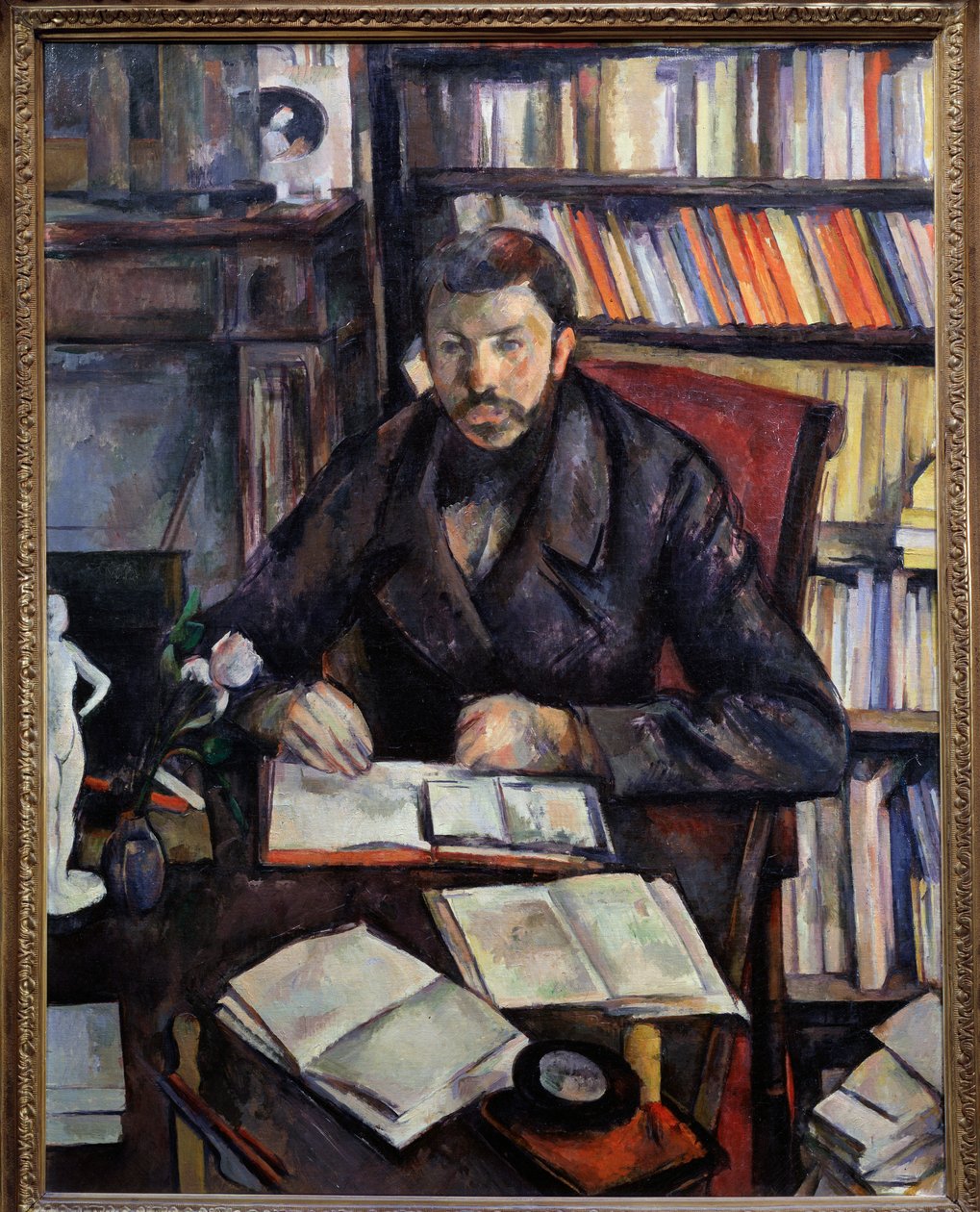 Sanat eleştirmeni Gustave Geffroy