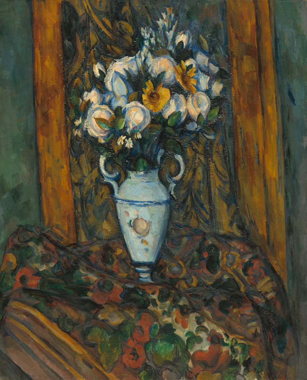Çiçek Vazosu, 1900-3 by Paul Cézanne
