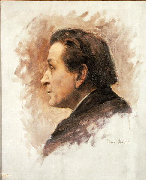 François Coppee (1842-1908) 1895 by Paul Emile Chabas