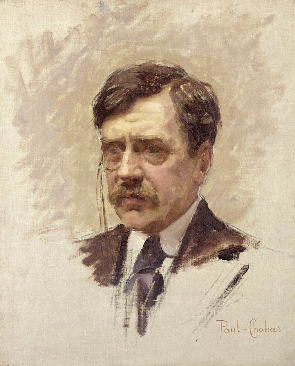 Paul Bourget (1852-1935) c.1895 by Paul Emile Chabas