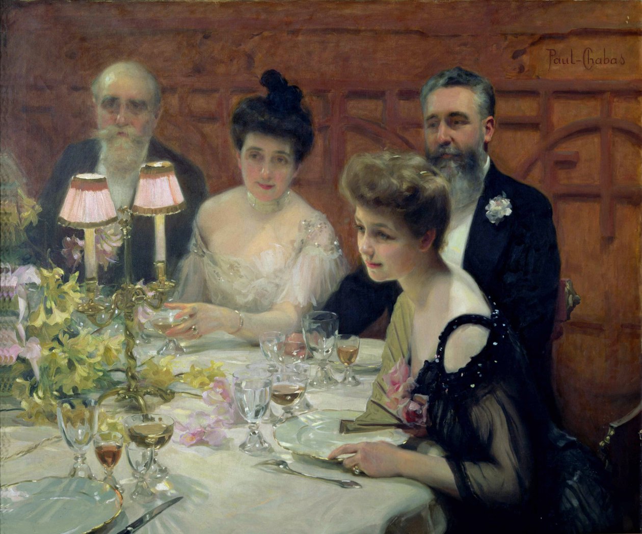 Masanın Köşesi, 1904 by Paul Emile Chabas