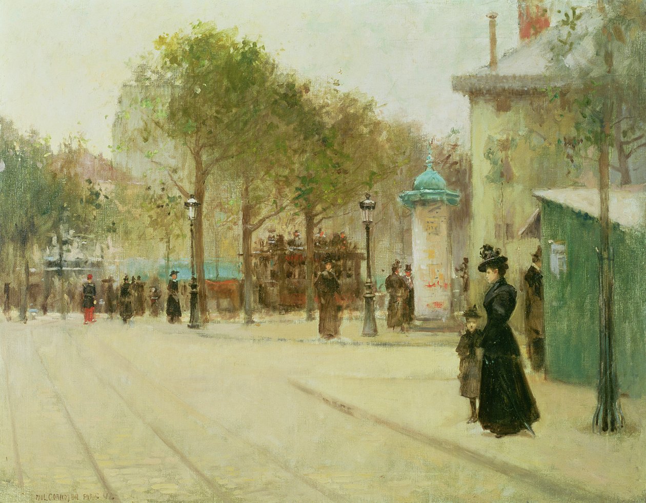 Paris, 1892 by Paul Cornoyer