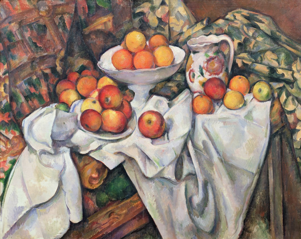 Elmalar ve Portakallar, 1895-1900 by Paul Cézanne