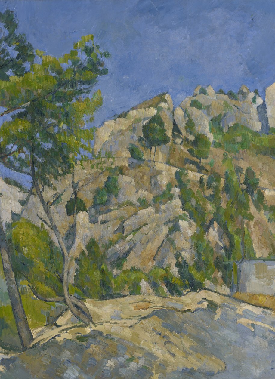 Geçidin Dibi, 1879 dolayları by Paul Cézanne