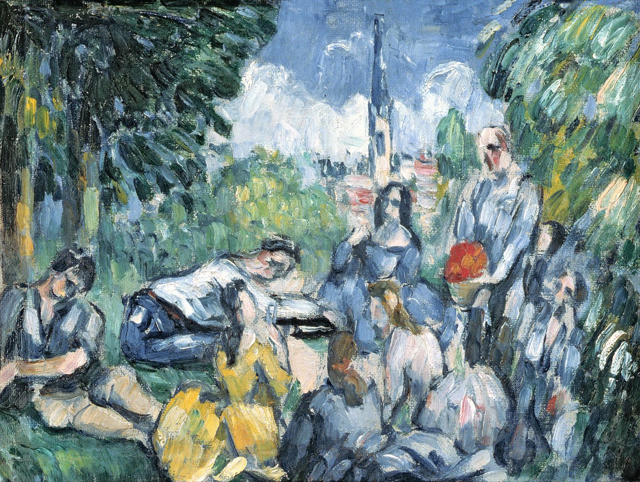 Grass on the Grass, 1876-77 (ayrıca bkz. 287550) by Paul Cézanne