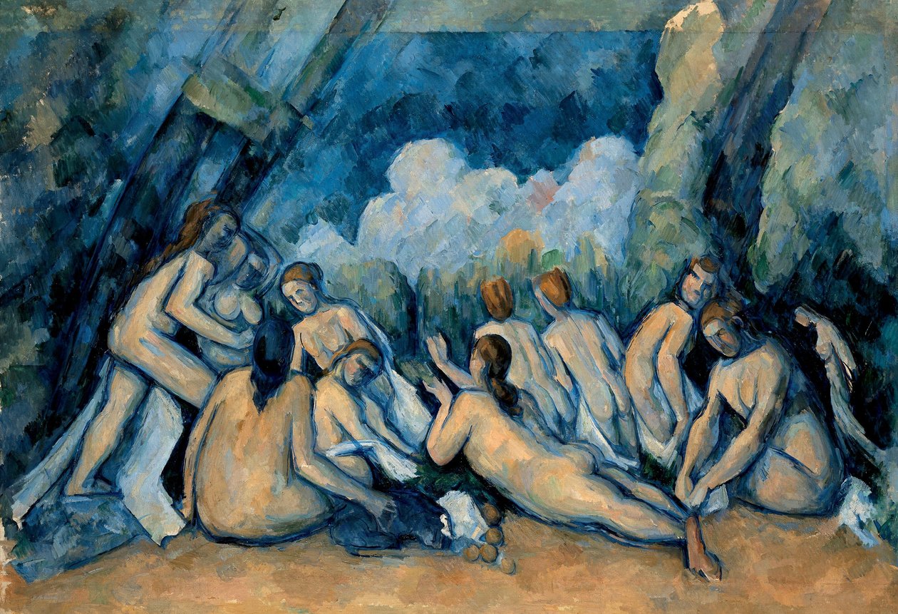 Büyük Yıkananlar by Paul Cézanne