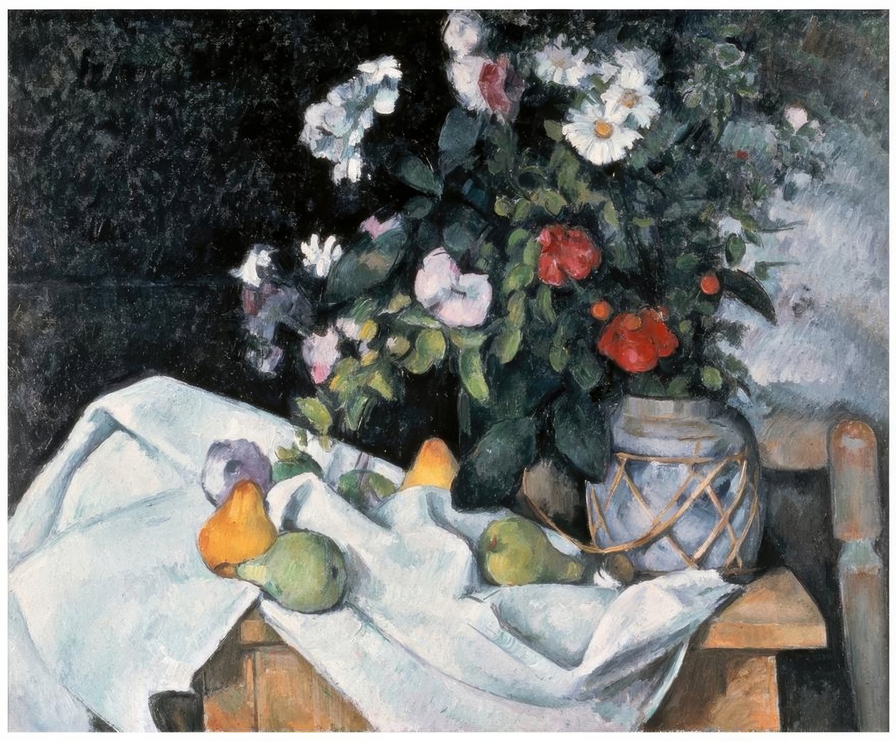 Çiçekler ve meyveler by Paul Cézanne