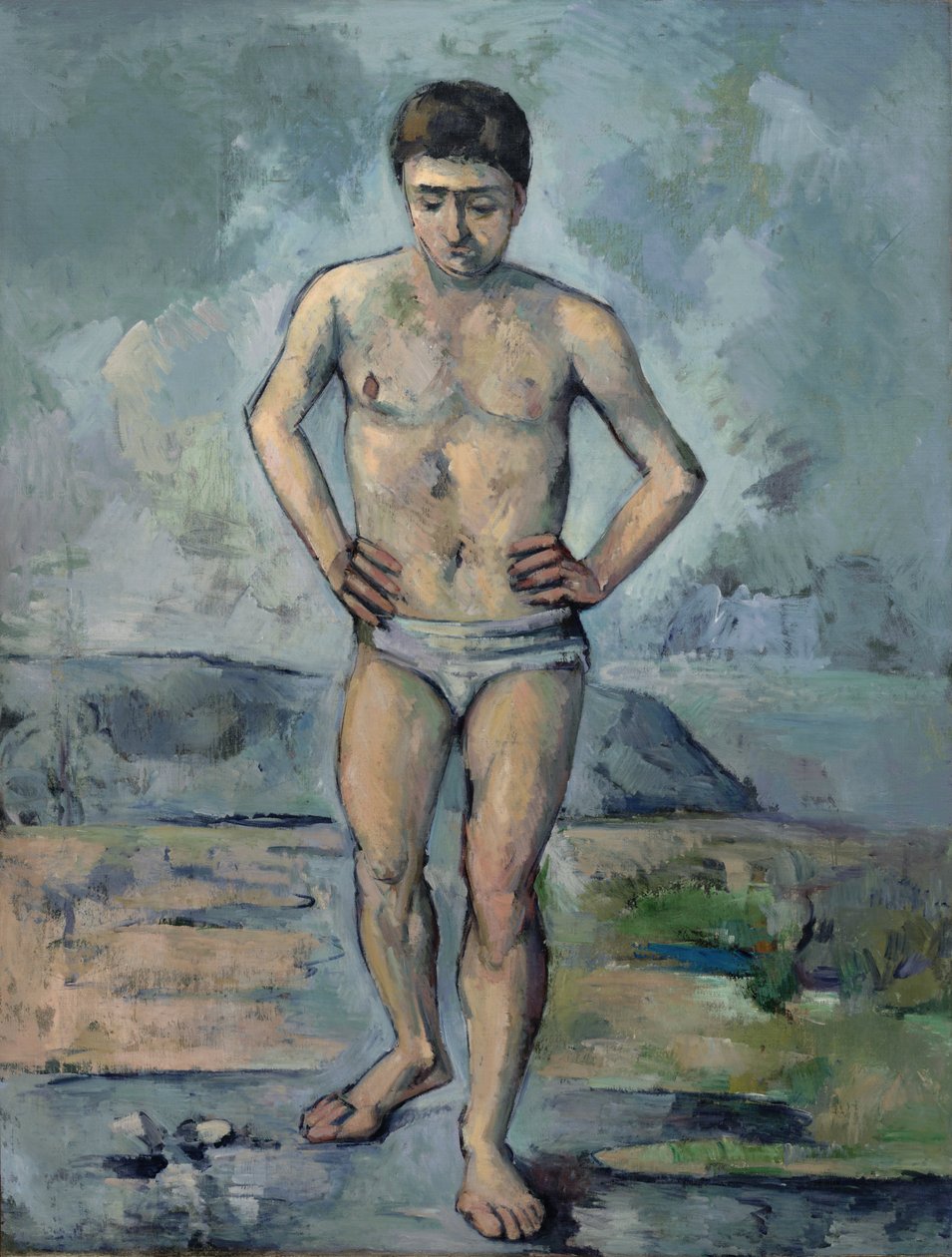 Büyük Yıkanan by Paul Cézanne