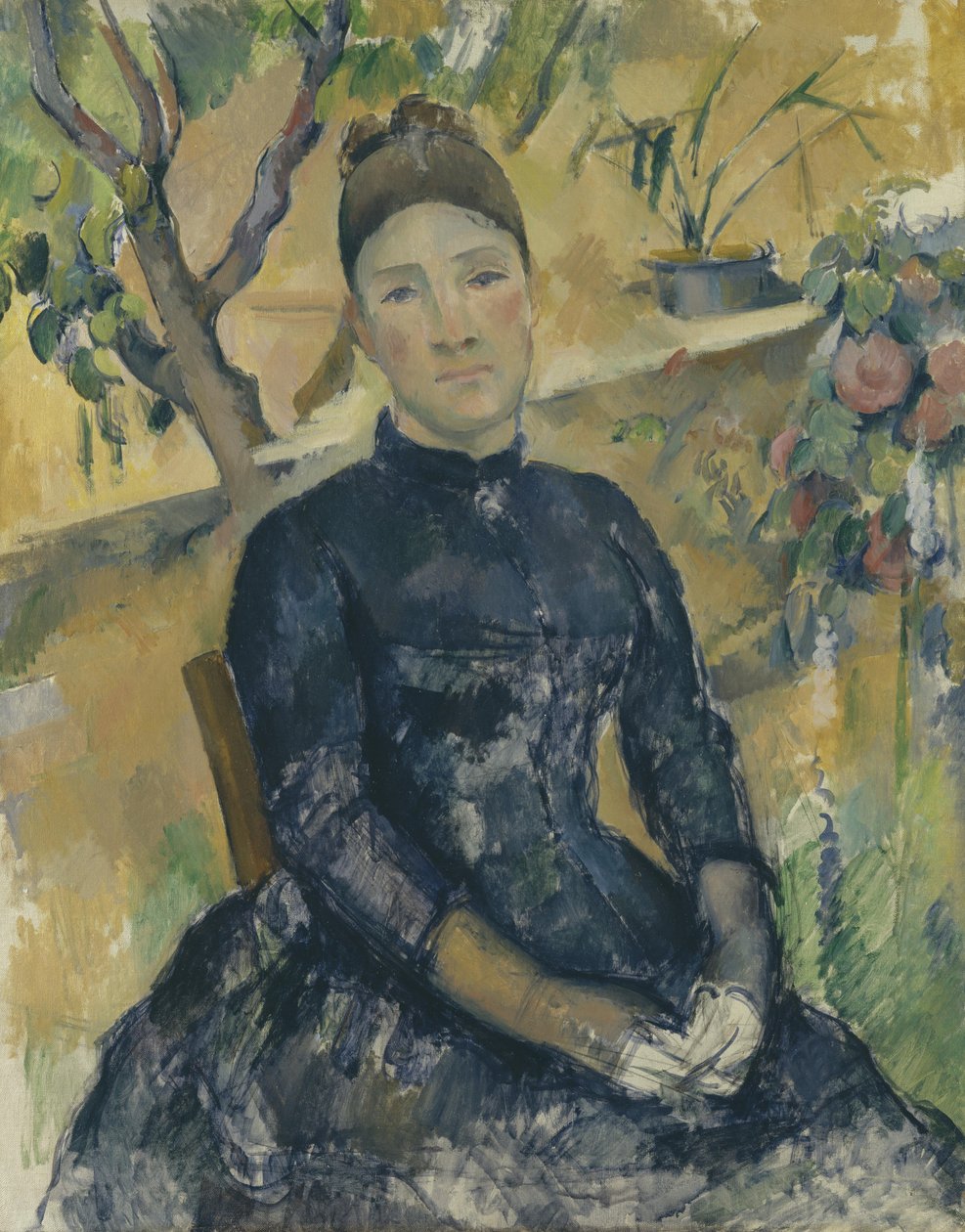 Madam Cezanne by Paul Cézanne