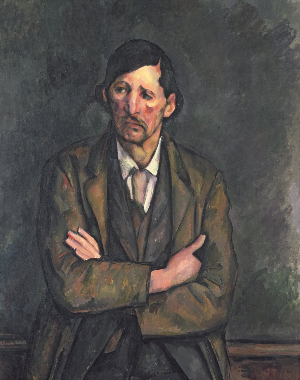 Kolları Çapraz Adam, 1899 dolayları by Paul Cézanne