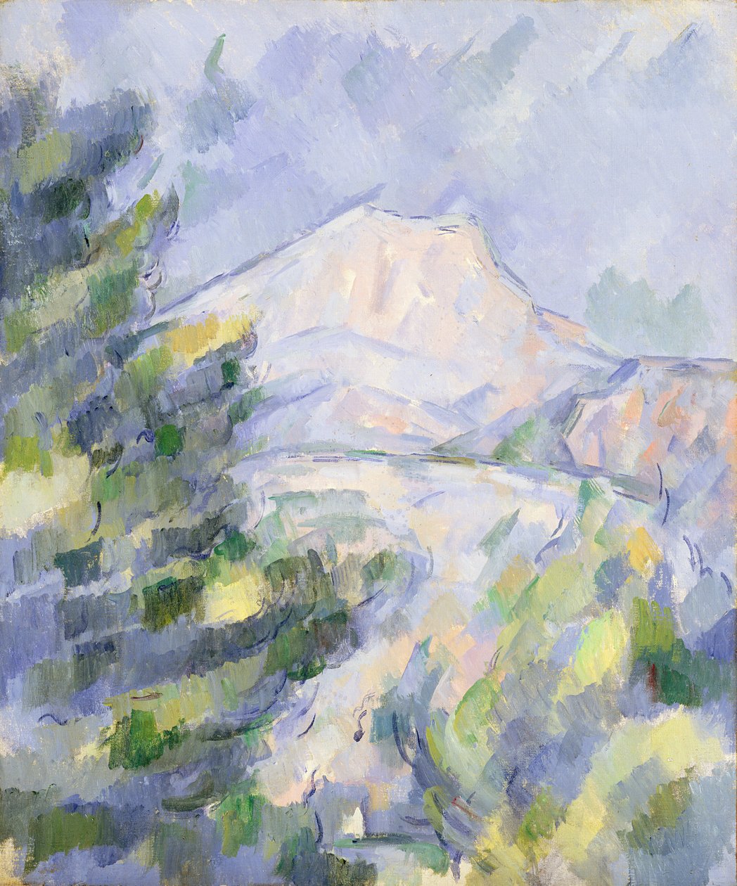 Sainte-Victoire Dağı, c.1904-06 by Paul Cézanne