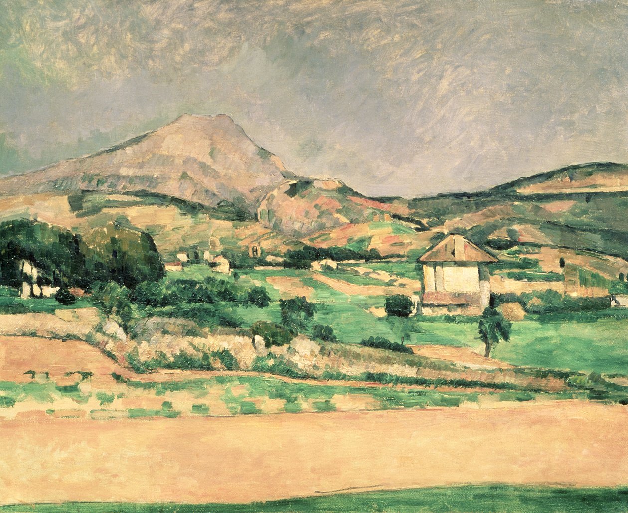 Sainte-Victoire Dağı, c.1882-85 by Paul Cézanne