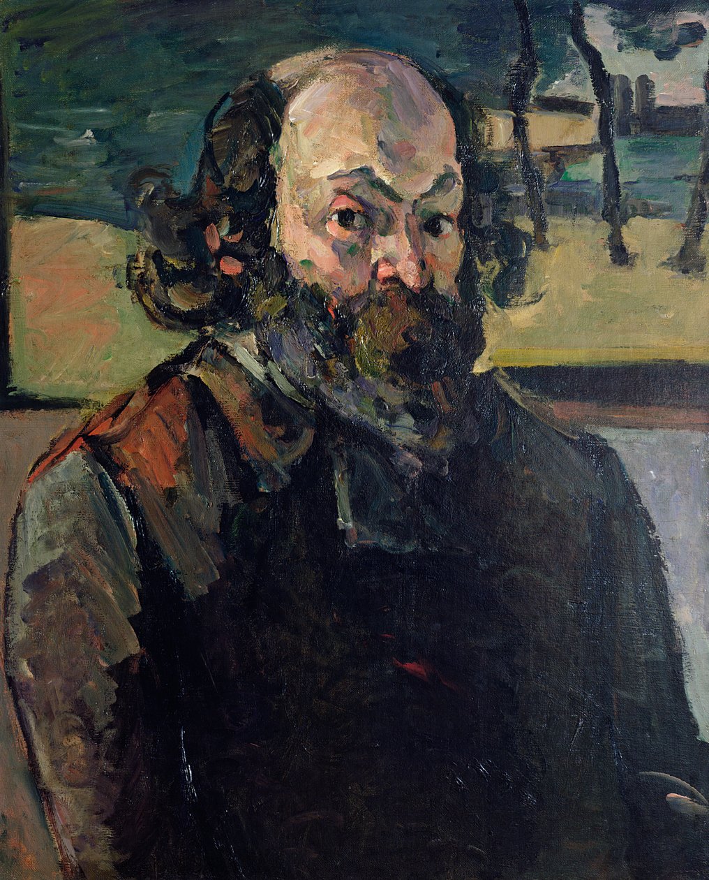 Otoportre, c.1873-76 by Paul Cézanne