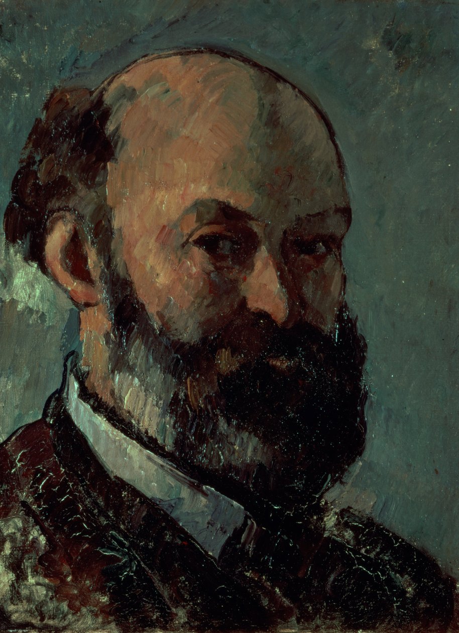 kendi portre by Paul Cézanne