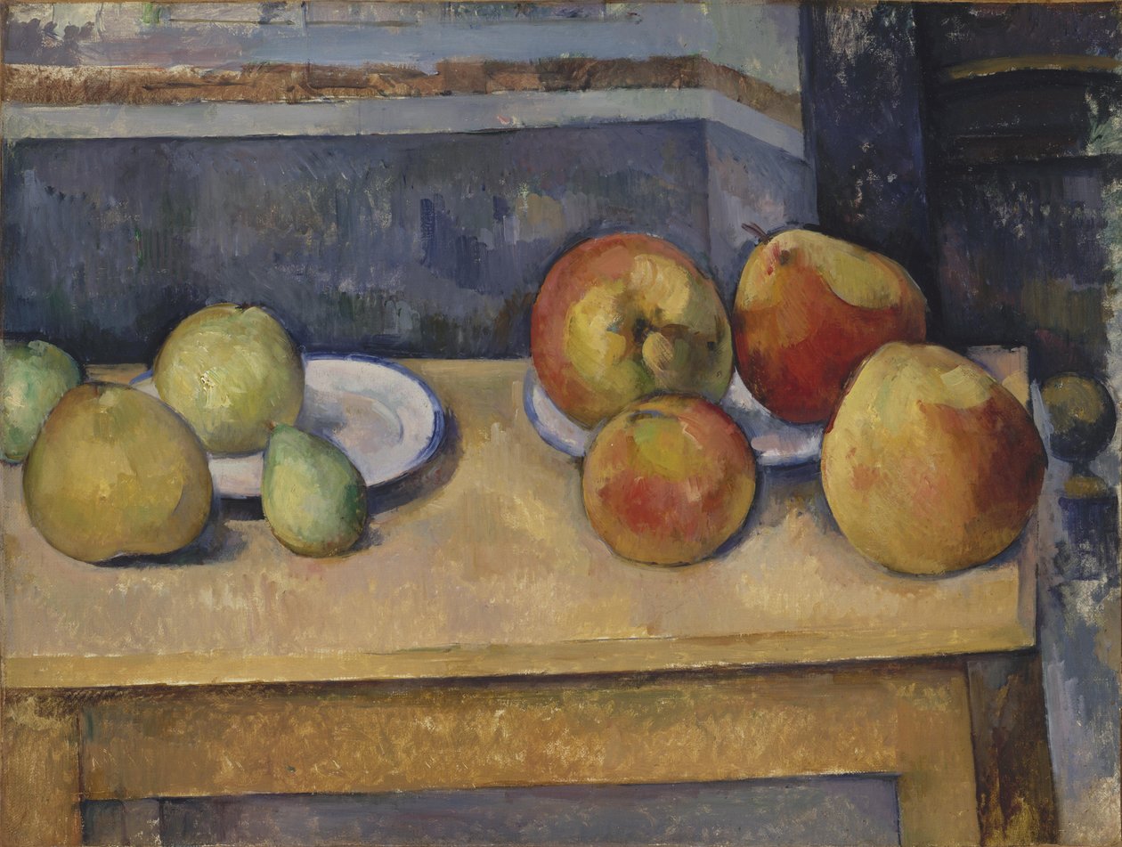Elma ve Armut ile Natürmort by Paul Cézanne