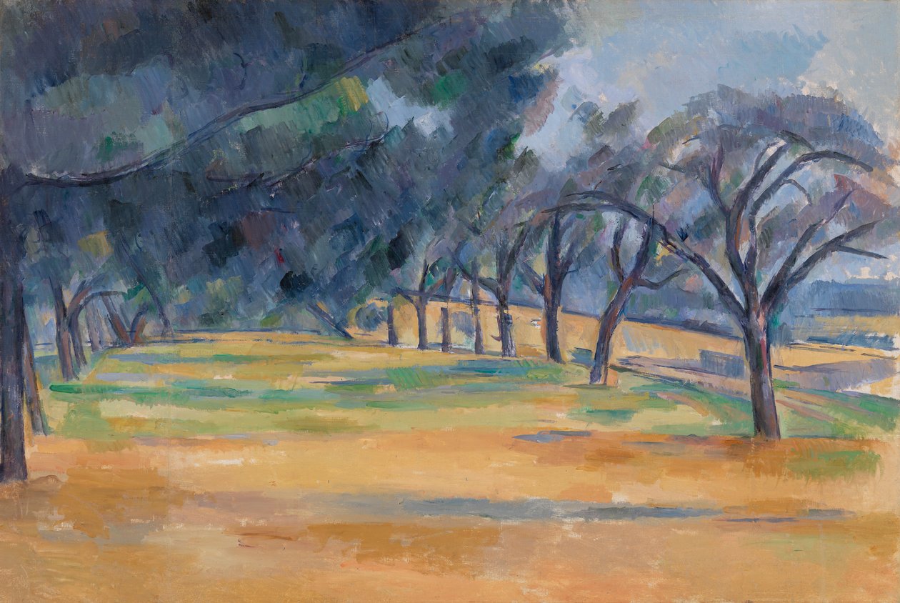 Deniz Kuvvetlerinde Allee, 1898 by Paul Cézanne