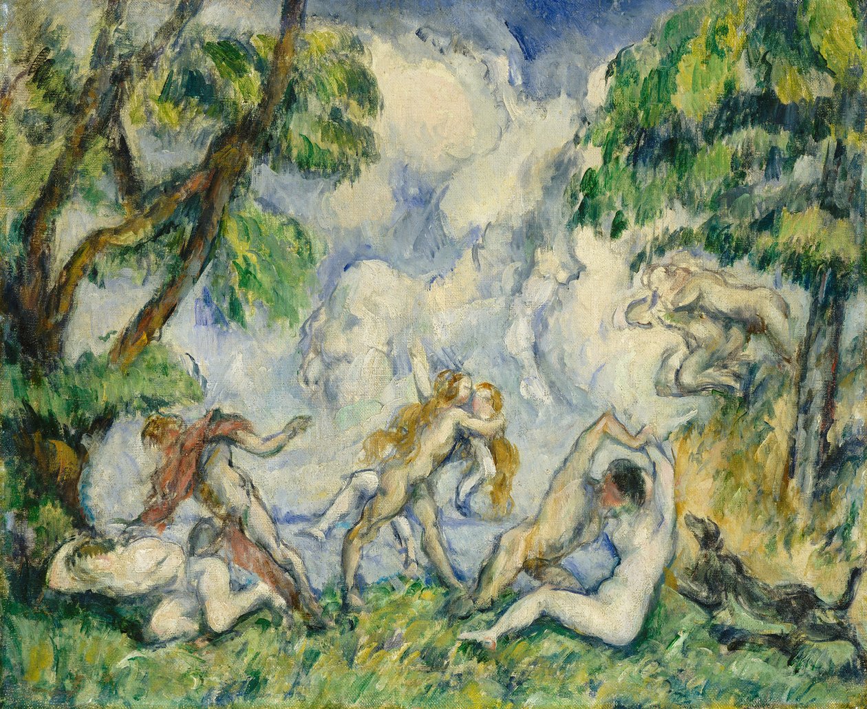 Aşk Savaşı, c. 1880 by Paul Cézanne