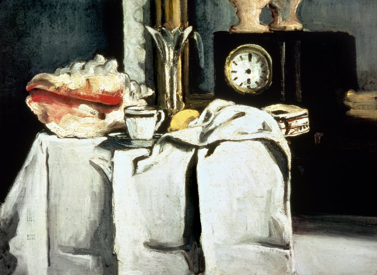 Siyah Mermer Saat, c.1870 by Paul Cézanne