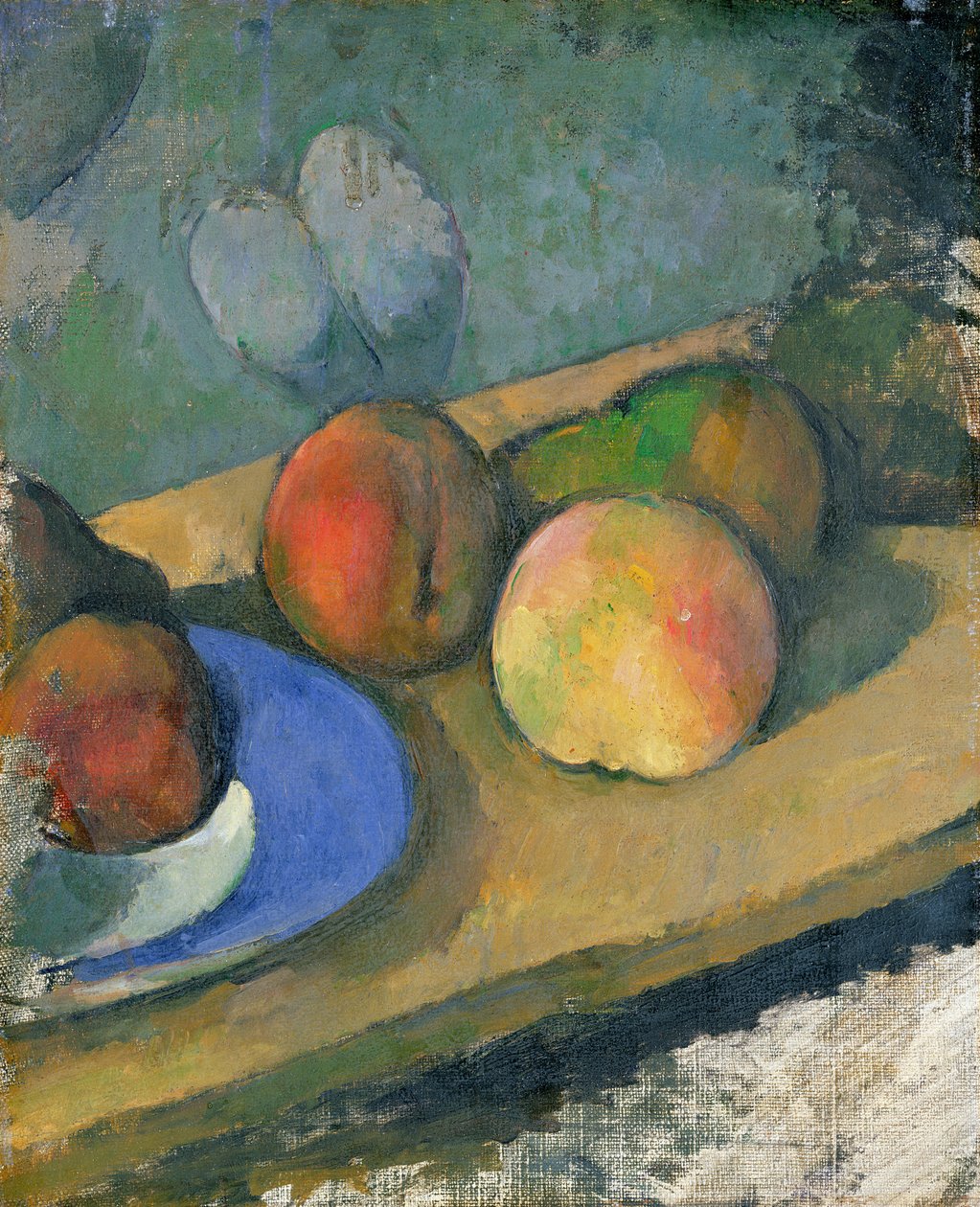 Mavi Plaka, 1879-82 by Paul Cézanne