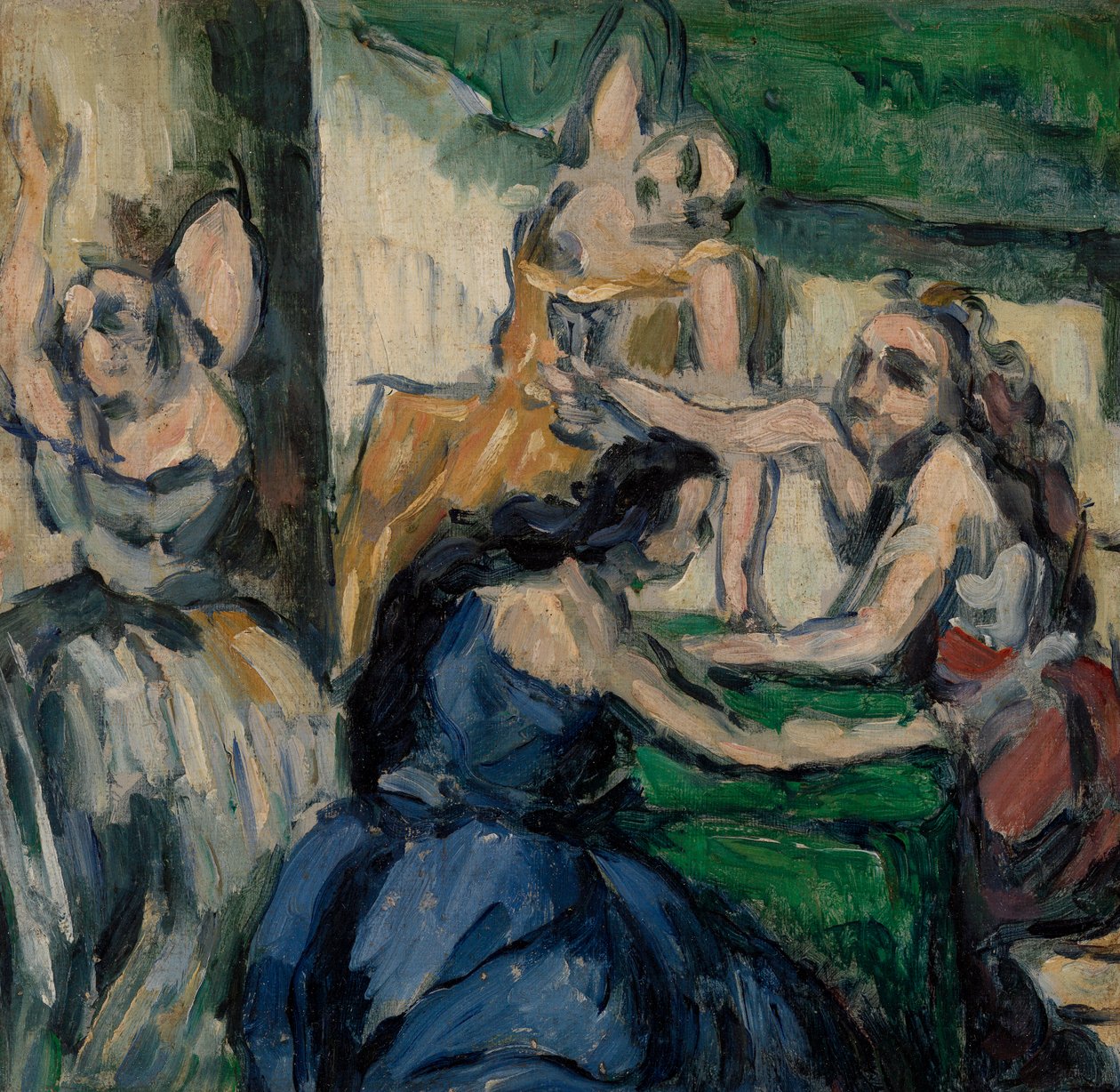 Nezaketçiler, c.1867-68 by Paul Cézanne