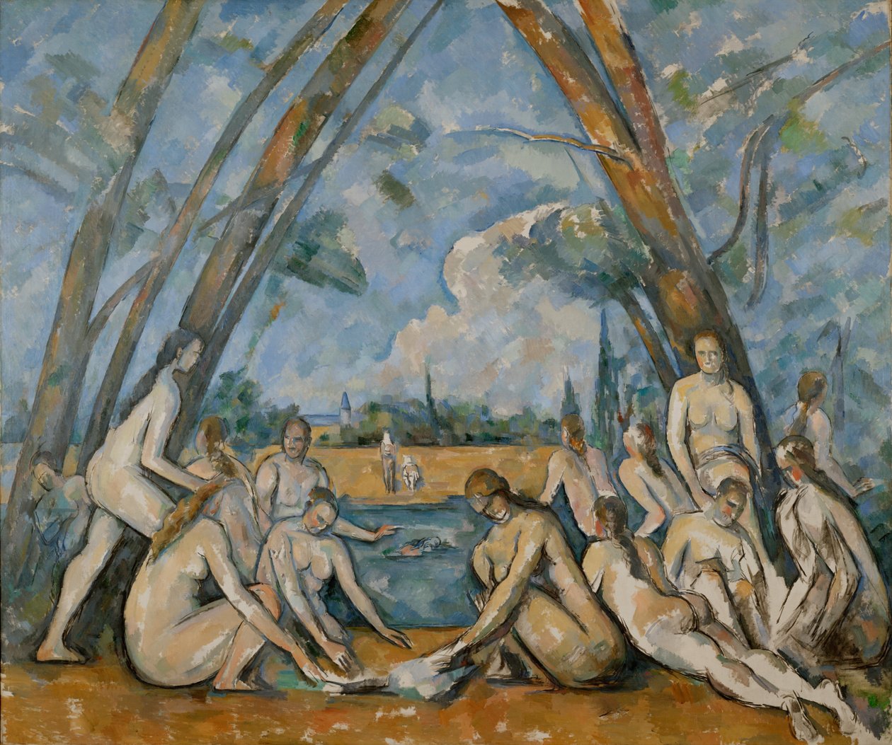 Büyük Yıkananlar by Paul Cézanne