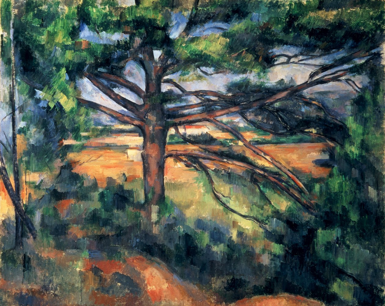The Large Pine, 1895-97  by Paul Cézanne