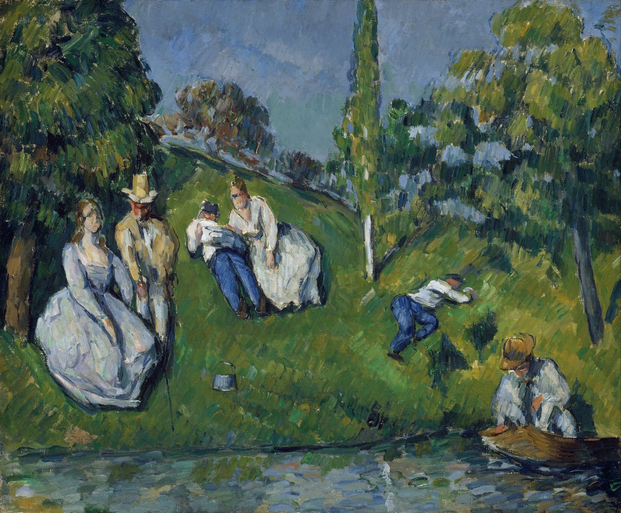 Gölet by Paul Cézanne