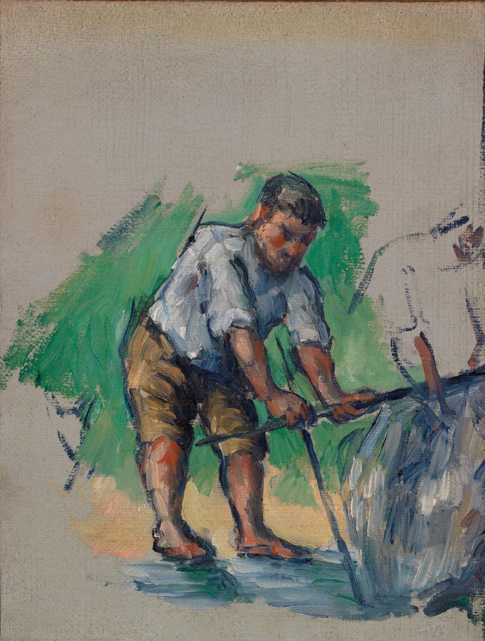 Kuyu Delici by Paul Cézanne