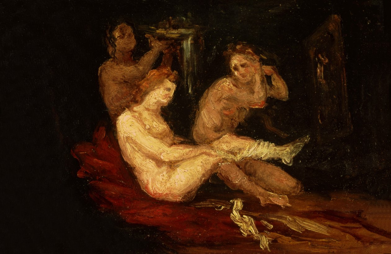Üç Kadın by Paul Cézanne