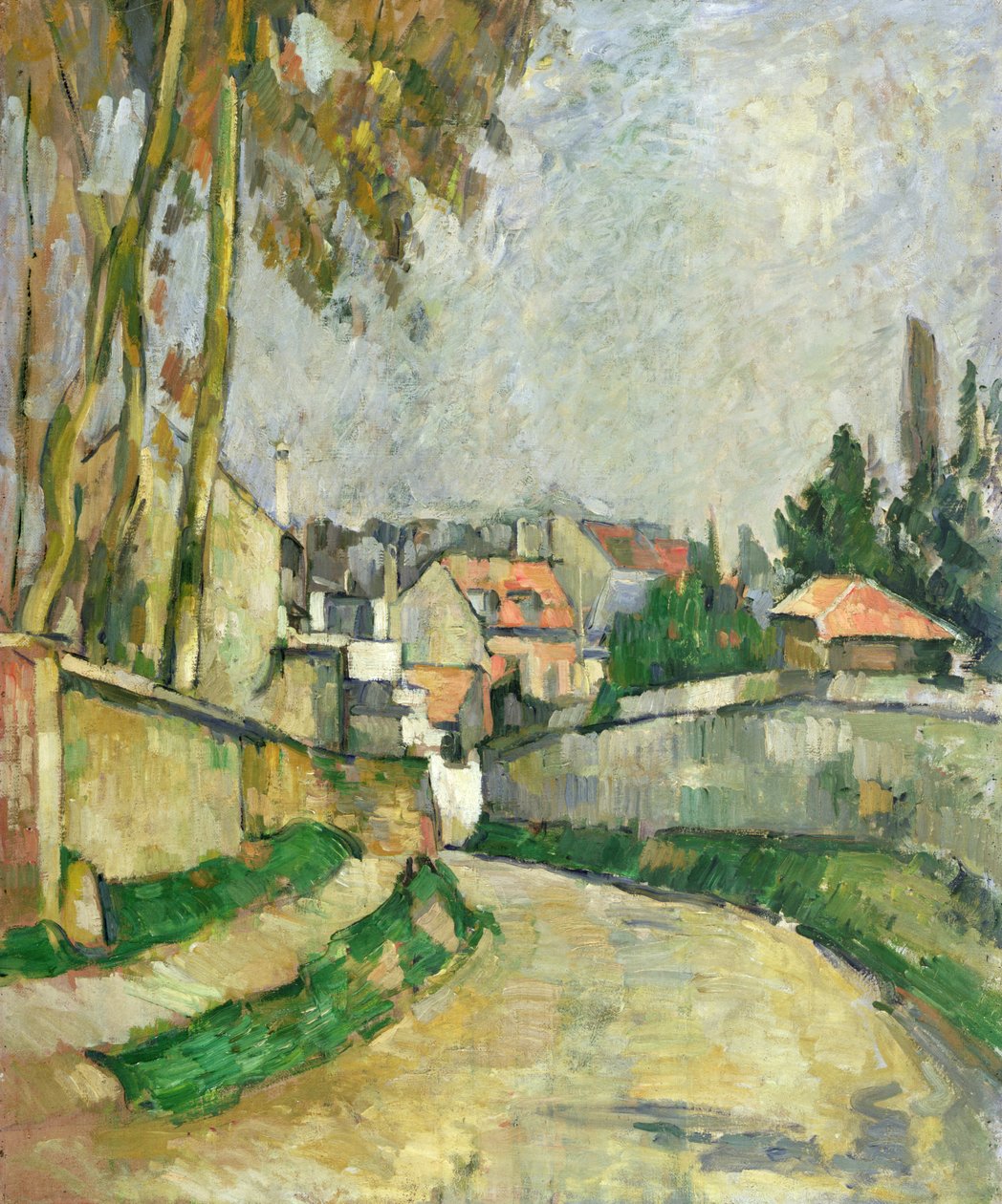 Köy Yolu, 1879-82 by Paul Cézanne