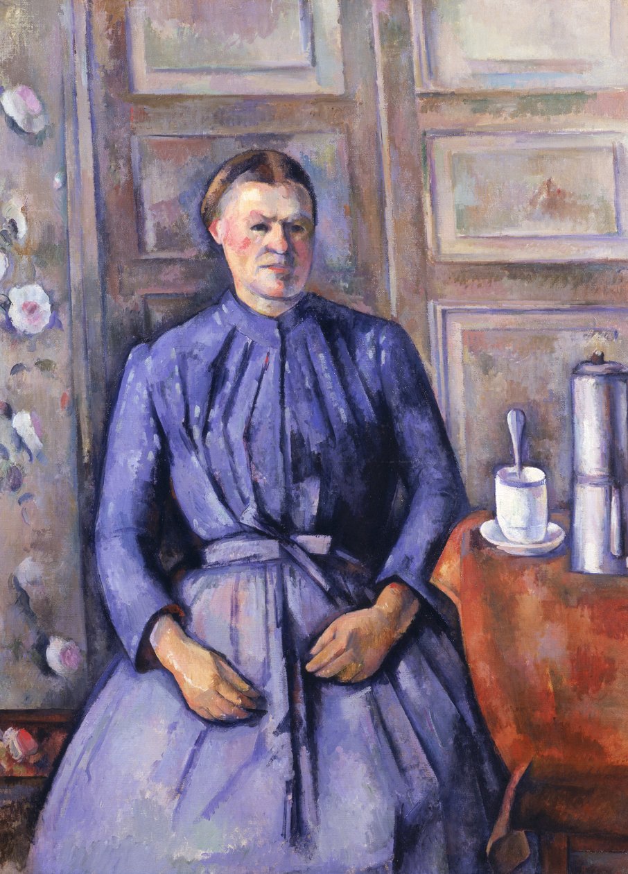 Cezveli Kadın, 1890-95 dolayları by Paul Cézanne