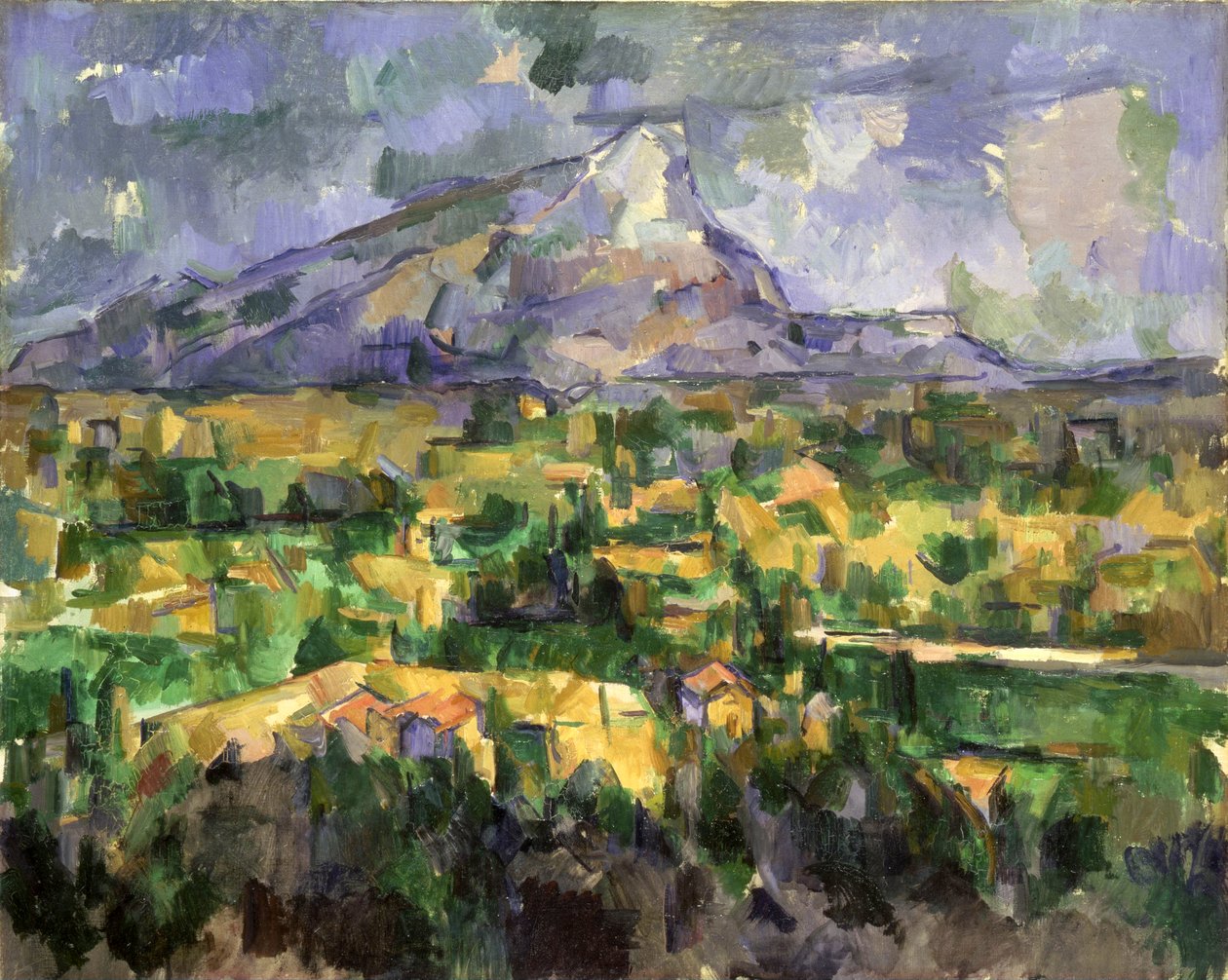 Sainte-Victoire Dağı by Paul Cézanne