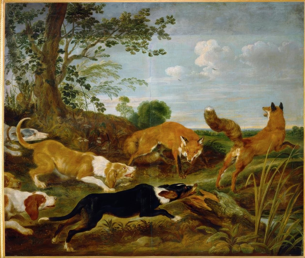 Tilki avı. by Paul De Vos