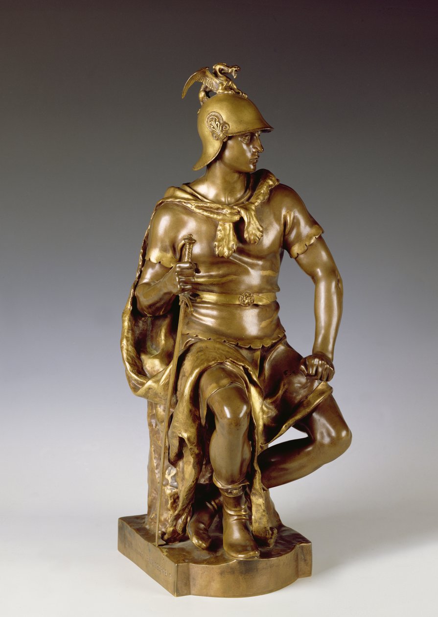 Askeri Cesaret, 1876 (bronz) by Paul Dubois