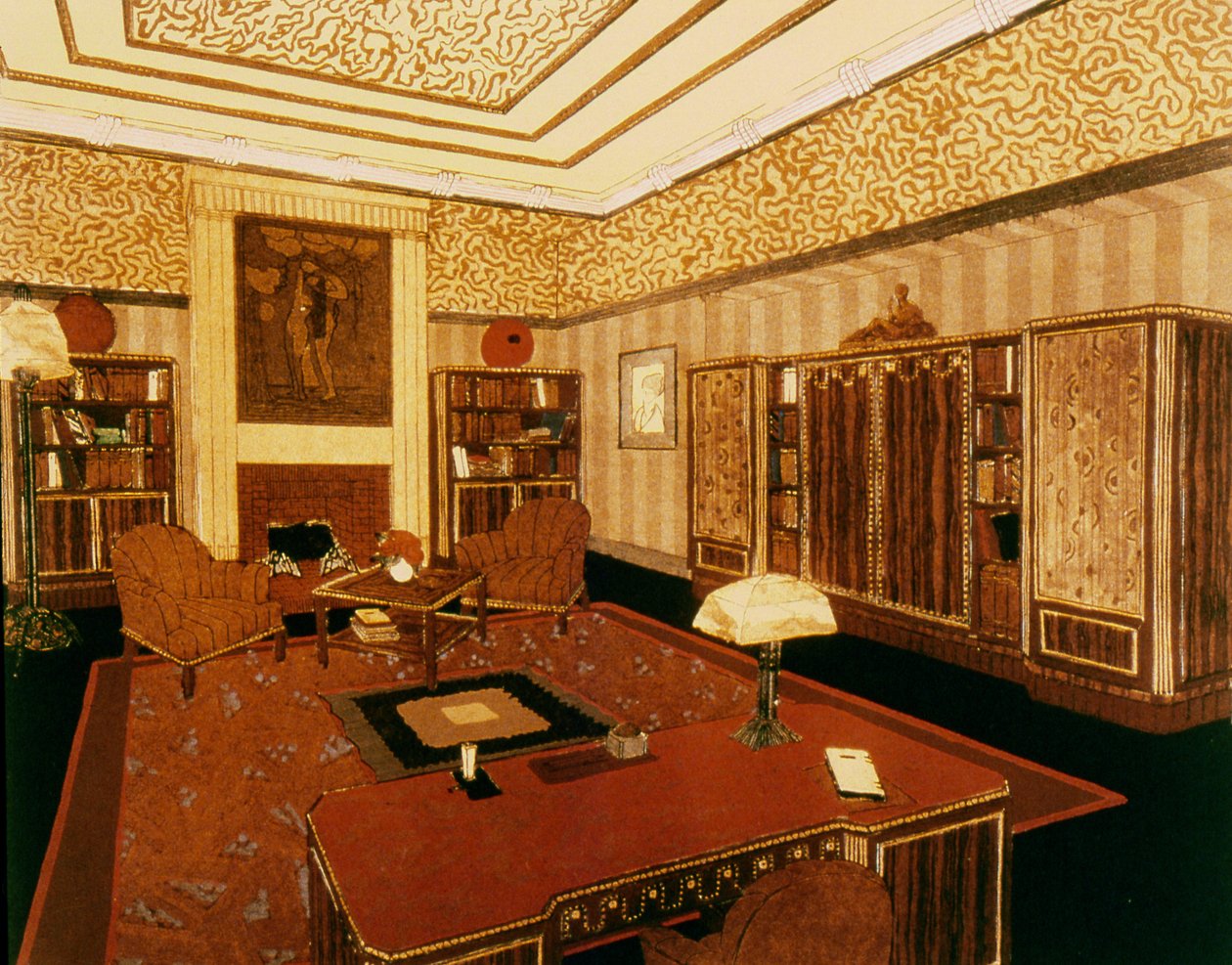 Ofis, 1924 by Paul Follot