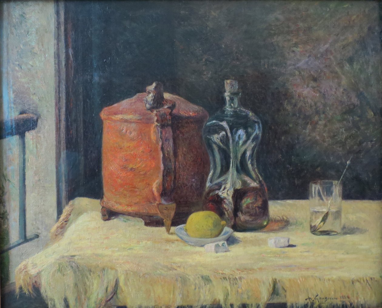 Pencerede by Paul Gauguin