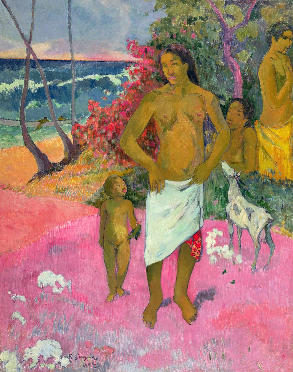 Denizde Bir Yürüyüş, 1902 by Paul Gauguin