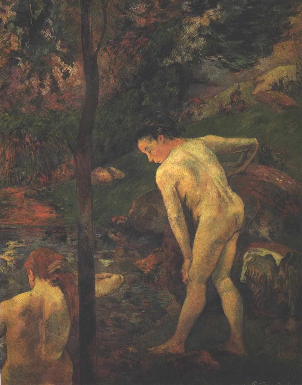 banyo by Paul Gauguin