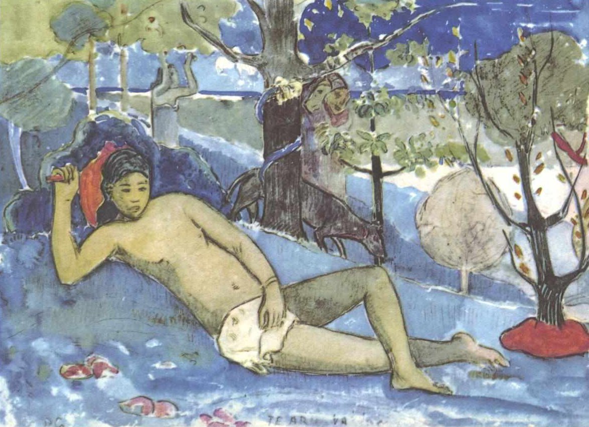 güzellik kraliçesi by Paul Gauguin