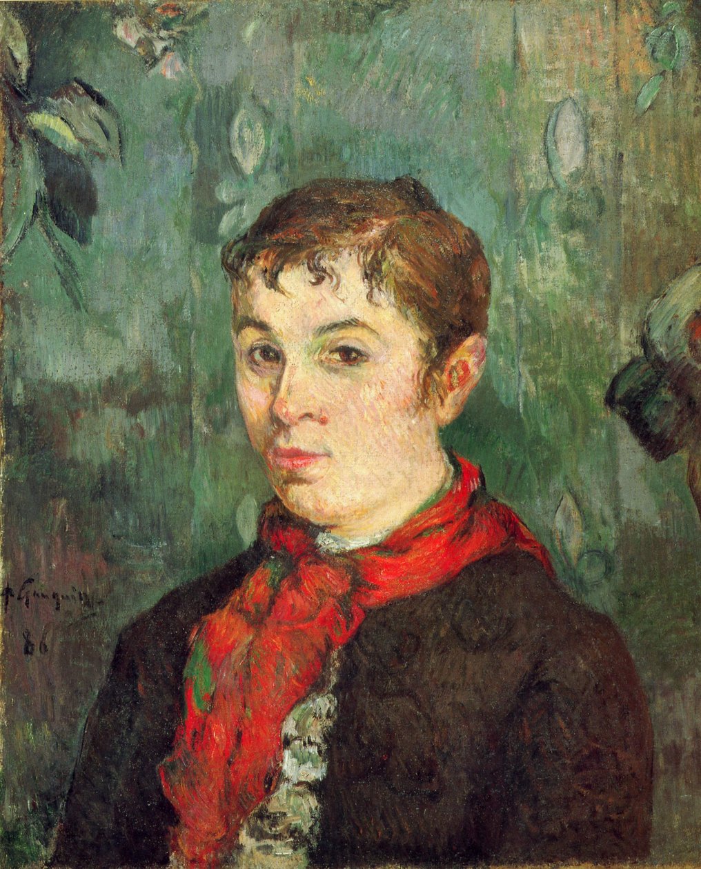 ev sahibinin kızı by Paul Gauguin