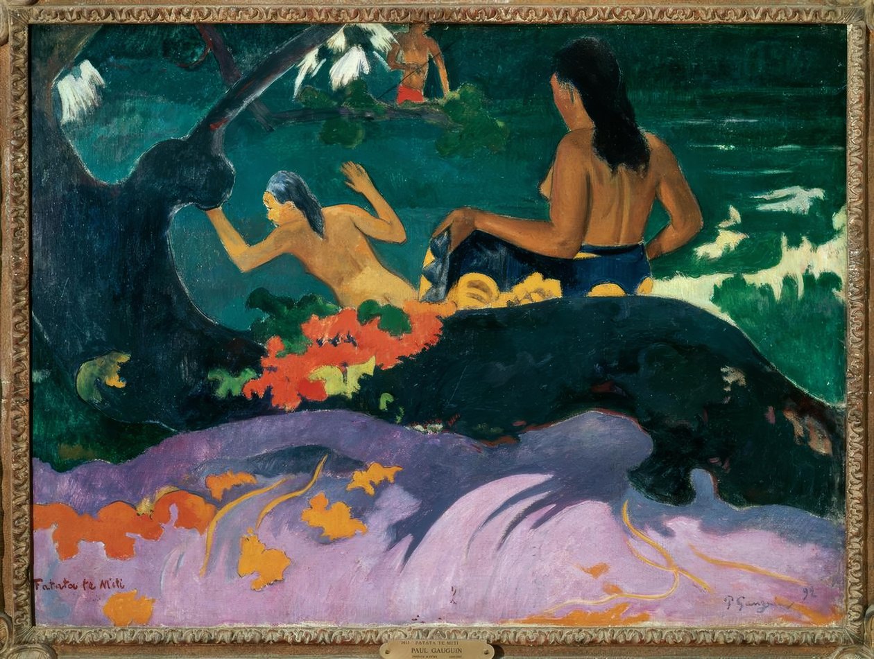 kız sana rüşvet verdi by Paul Gauguin
