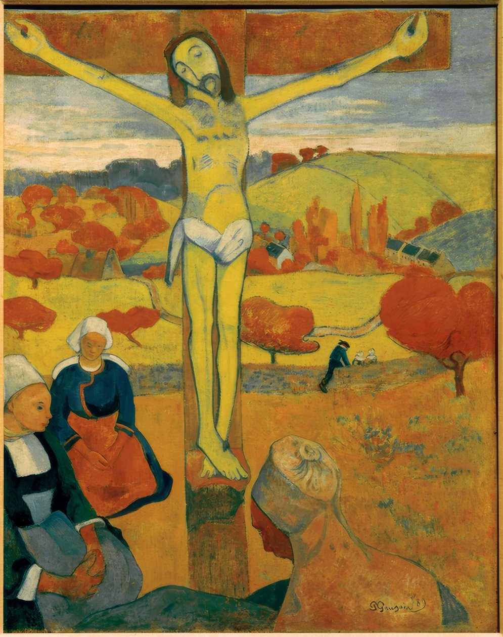 Çarmıha Gerilmiş İsa veya Sarı İsa by Paul Gauguin