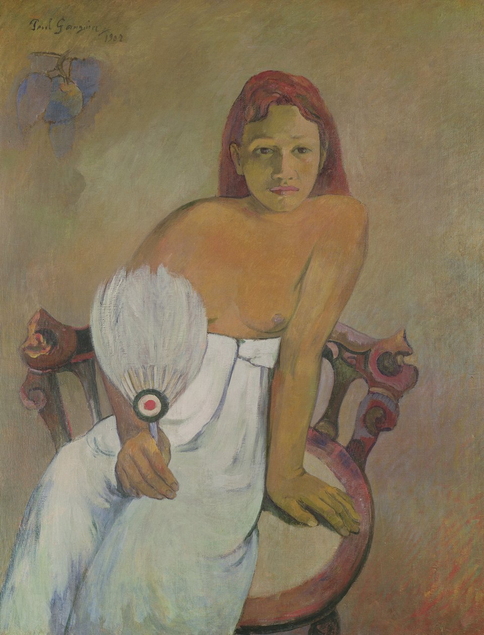 Hayranı olan kız, 1902 by Paul Gauguin