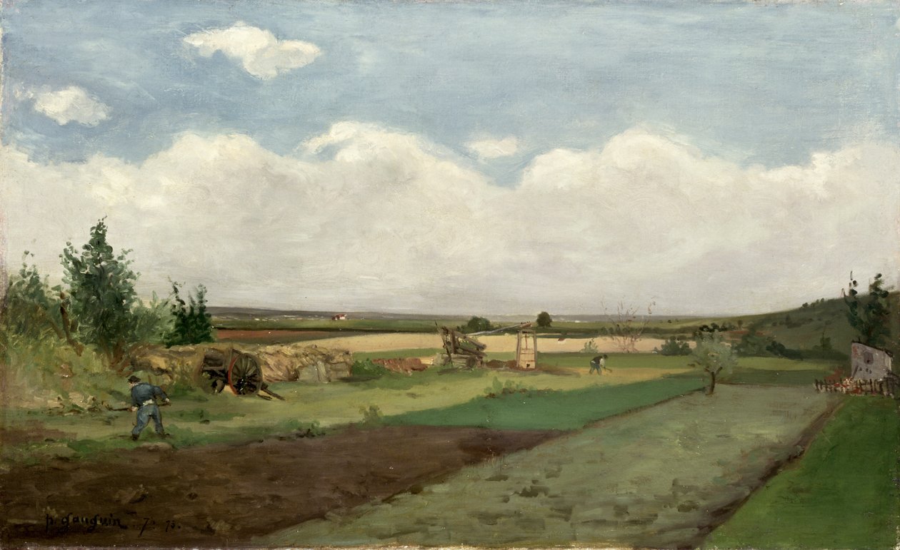 Manzara, 1873 by Paul Gauguin