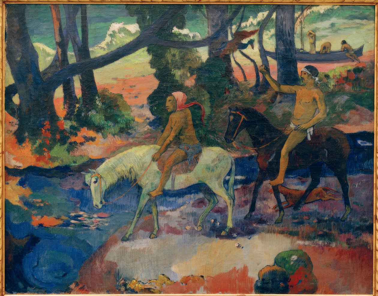 gue veya uçuş by Paul Gauguin