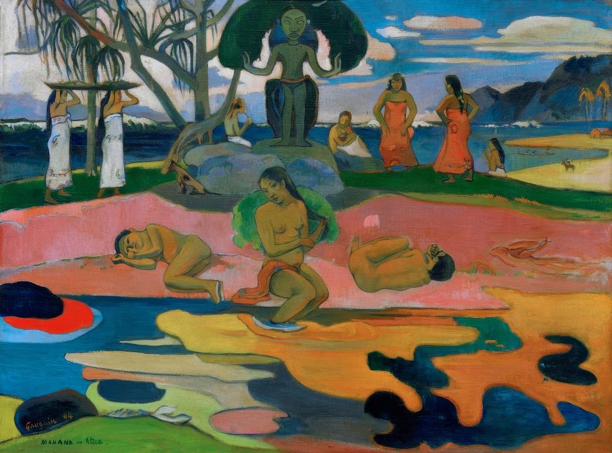 Tanrı sıcak by Paul Gauguin