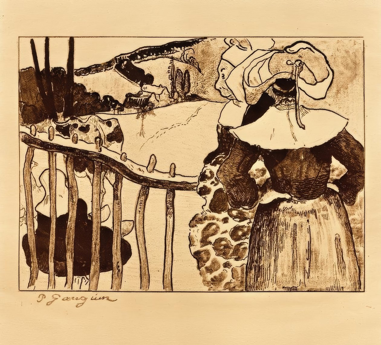İnsan sefaletleri by Paul Gauguin