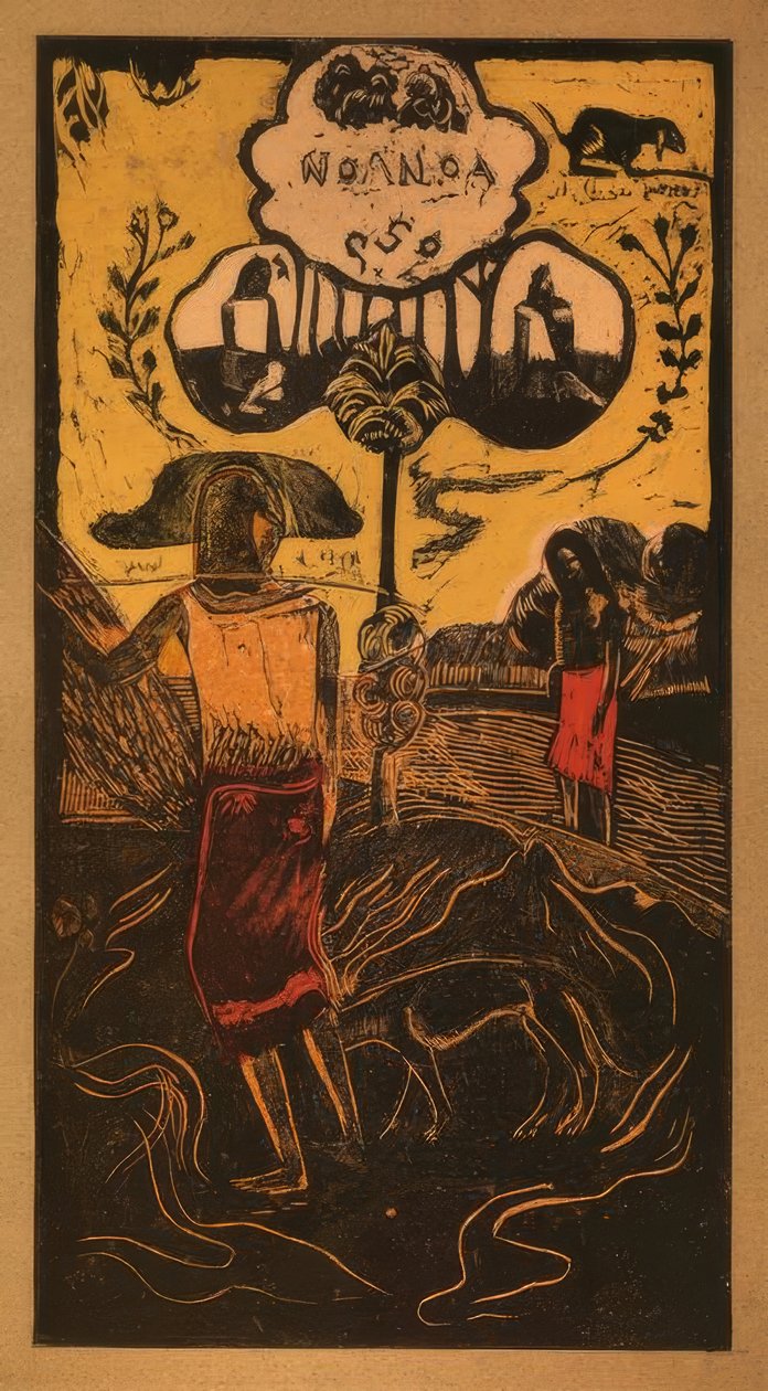 hayır hayır hayır by Paul Gauguin