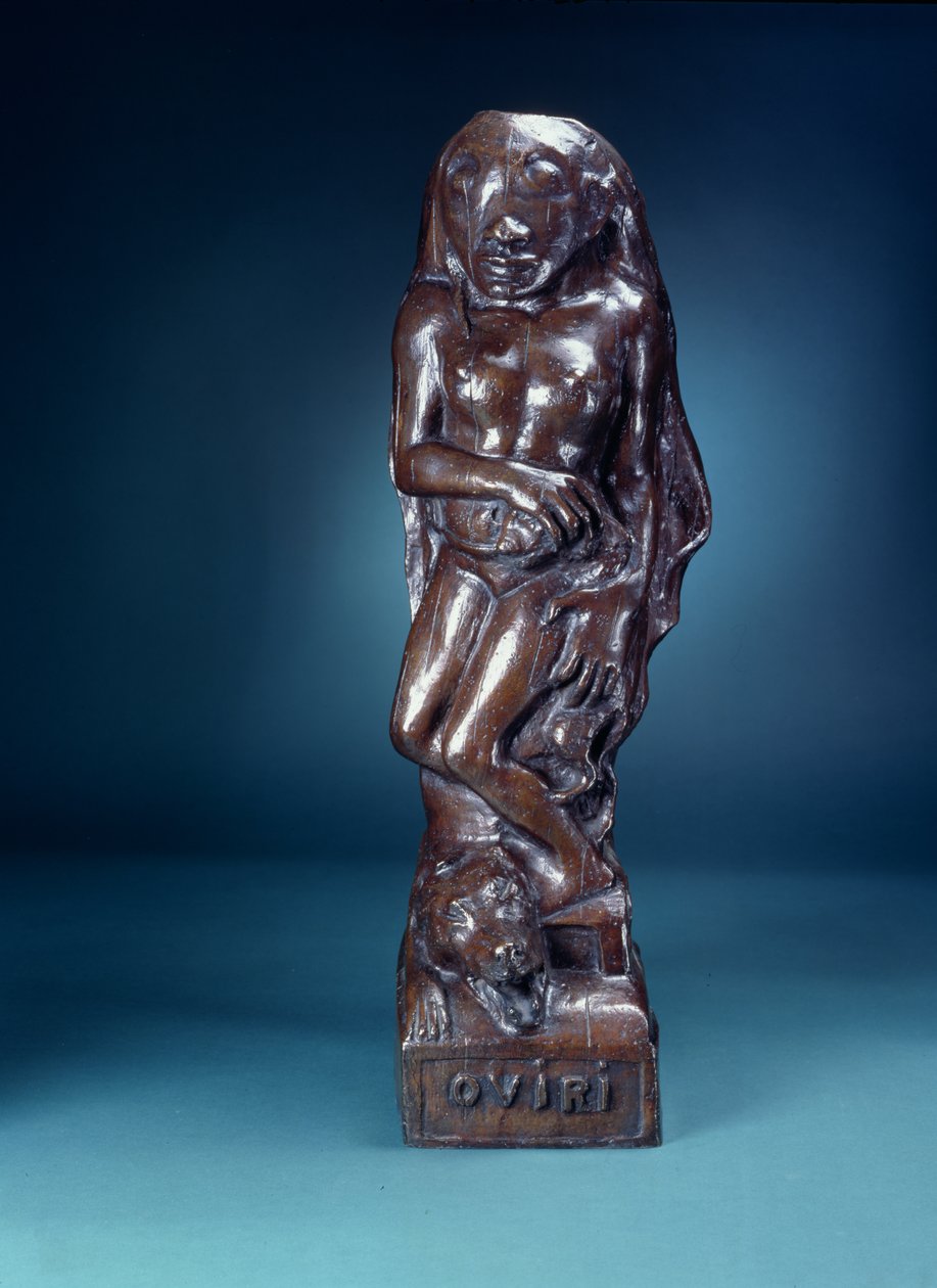 Oviri, 1893-94 (bronz) (ayrıca bkz. 116425, 116426) by Paul Gauguin