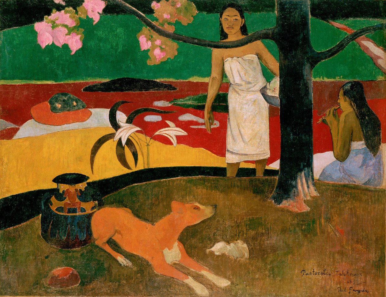 Pastorales Tahitiennes, 1893  by Paul Gauguin